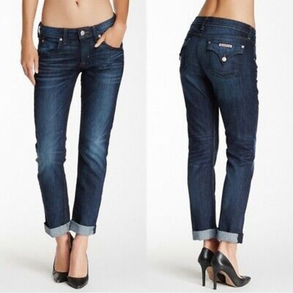 Hudson Mid-rise Bacara Cropped Jeans